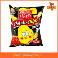 China-Lieferanten Feuchtigkeitsbeweis Großhandel benutzerdefinierte gedruckte Heißsiegel Kartoffel Chip Folie Taschen